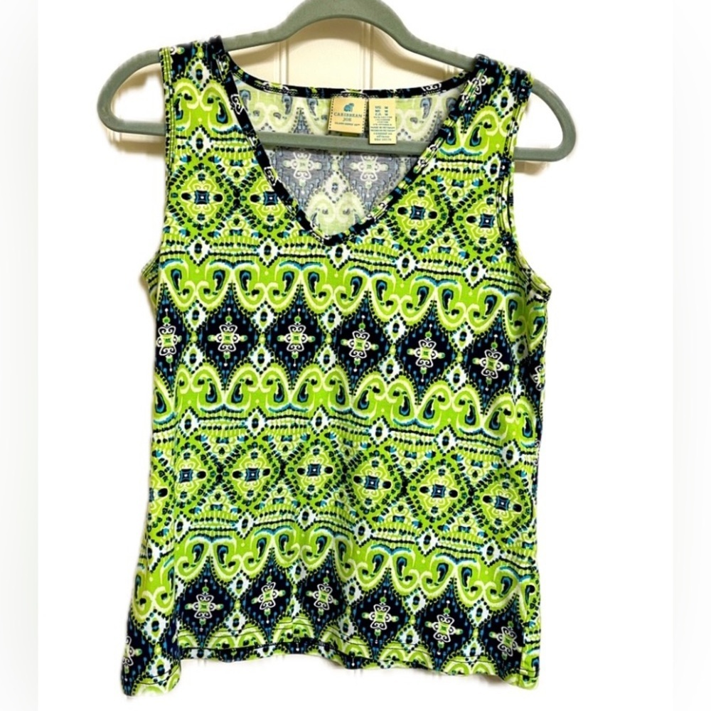 Caribbean Joe Island Supply Co. Ladies Tank Top Size M